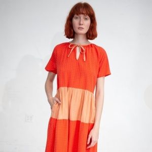 Ace and Jig daze dress is sriracha and clay, size xs $115 *altered*